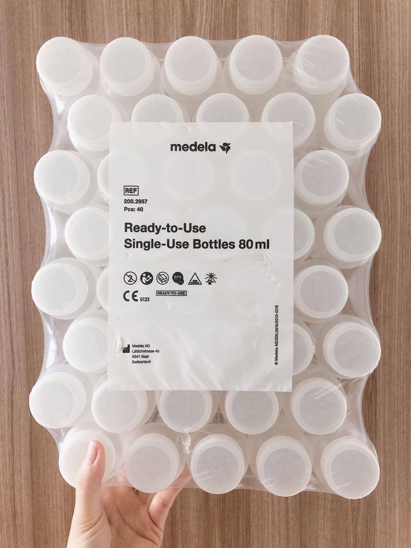 Medela 80ml single use bottle, Babies & Kids, Nursing & Feeding ...