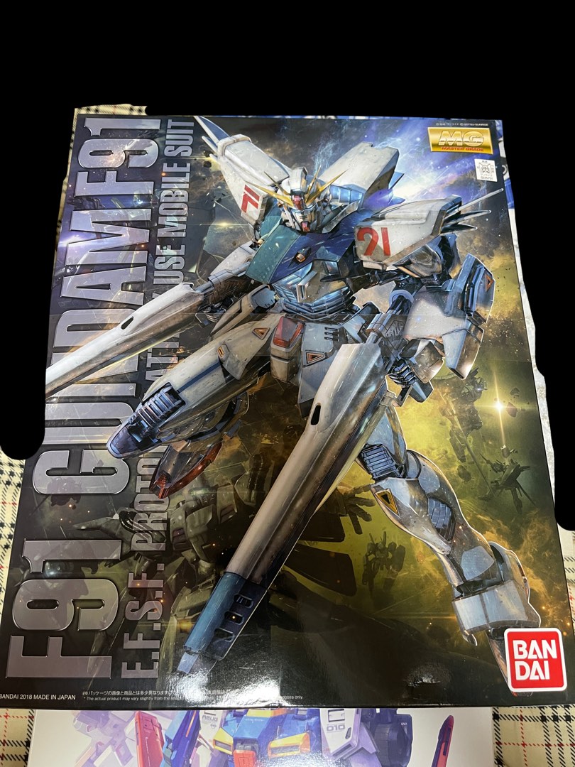 Mg Gundam F91 興趣及遊戲 玩具 遊戲類 Carousell