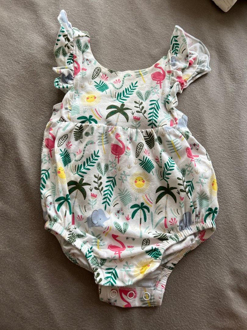 Mini shop club romper