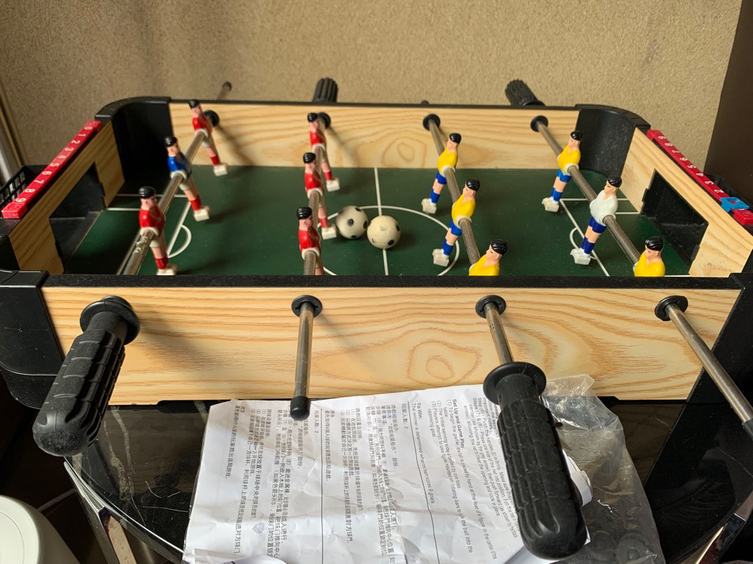 Mini Foosball Tabletop game, Hobbies & Toys, Toys & Games on Carousell