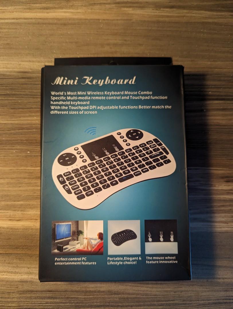 Mini Wireless Keyboard Mouse, Computers & Tech, Parts & Accessories ...