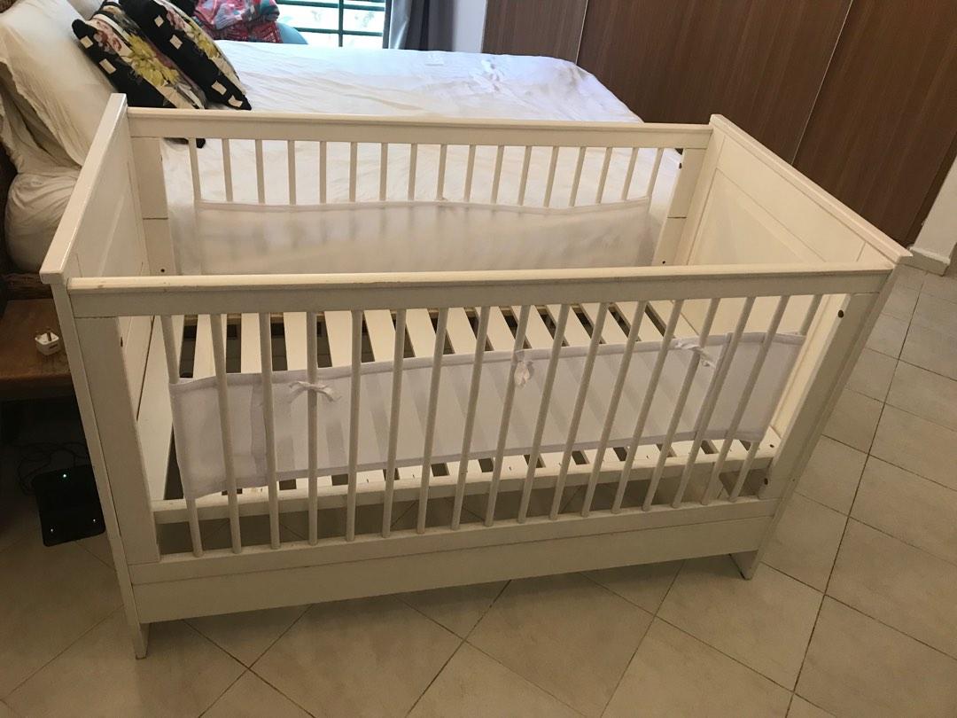 Mothercare convertible baby cot to toddler bed Babies Kids