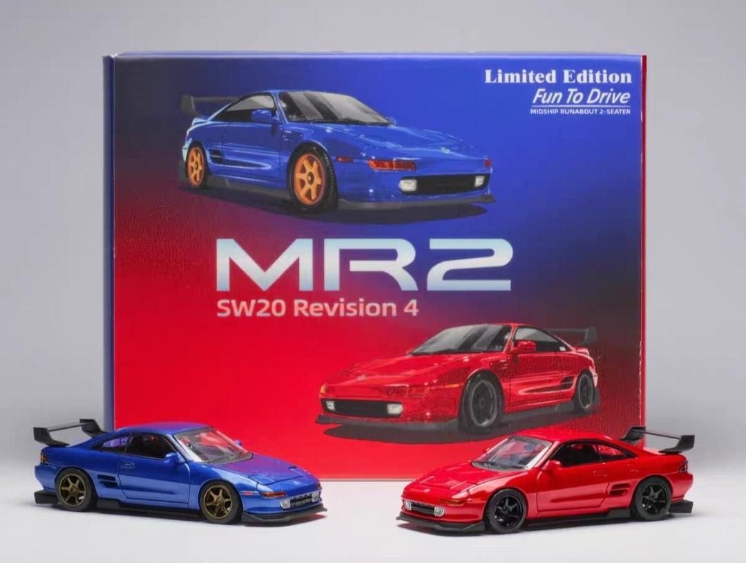 MT X PEAKO TOYOTA MR2 Diecast Car 2unit Get Hobbies Toys