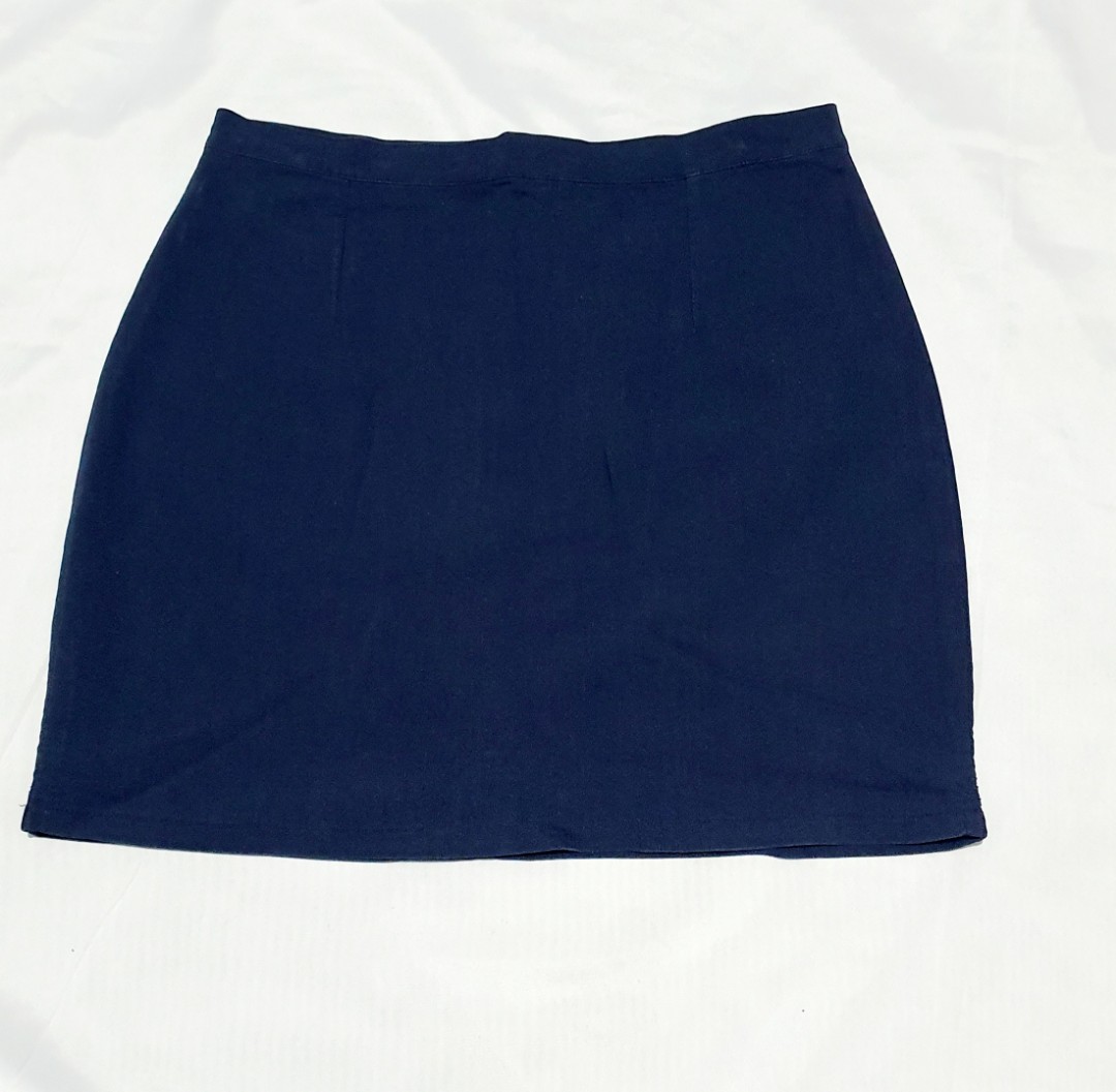 Navy blue pencil skirt forever 21 store