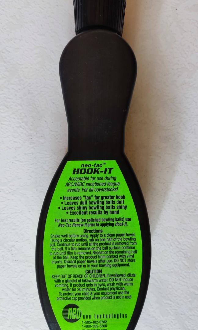 Neo tac HookIt Bowling Ball Cleaner, Sports Equipment, Other Sports