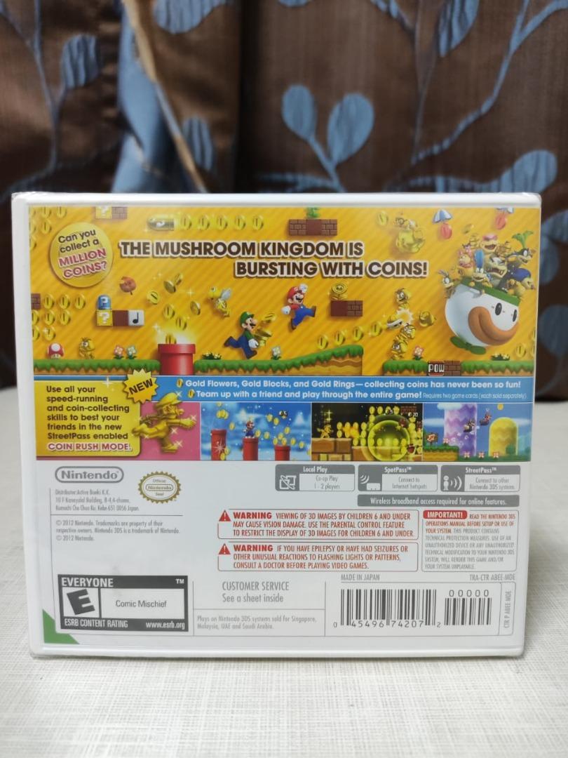New Super Mario Bros Nintendo 3DS, Video Gaming, Video Games, Nintendo ...