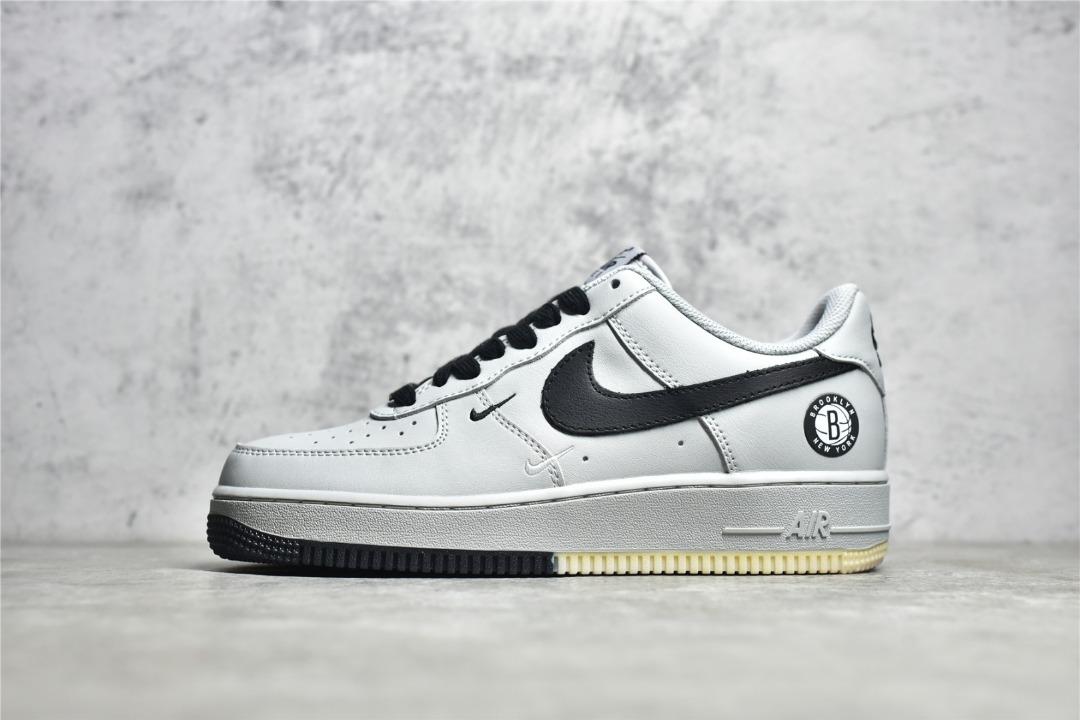 NIKE Air Force 1 low Grey shoes Men s Fashion Footwear Sneakers