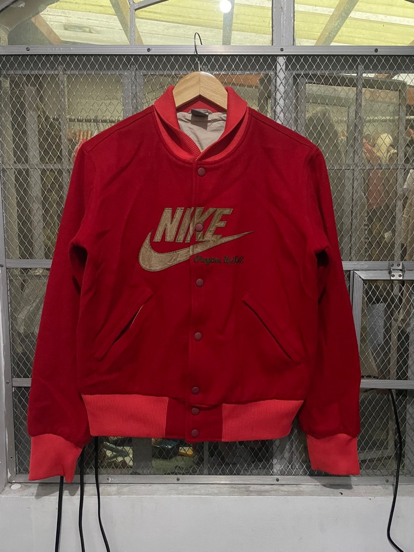 Nike varsity jacket for women, Women's Fashion, Coats, Jackets and