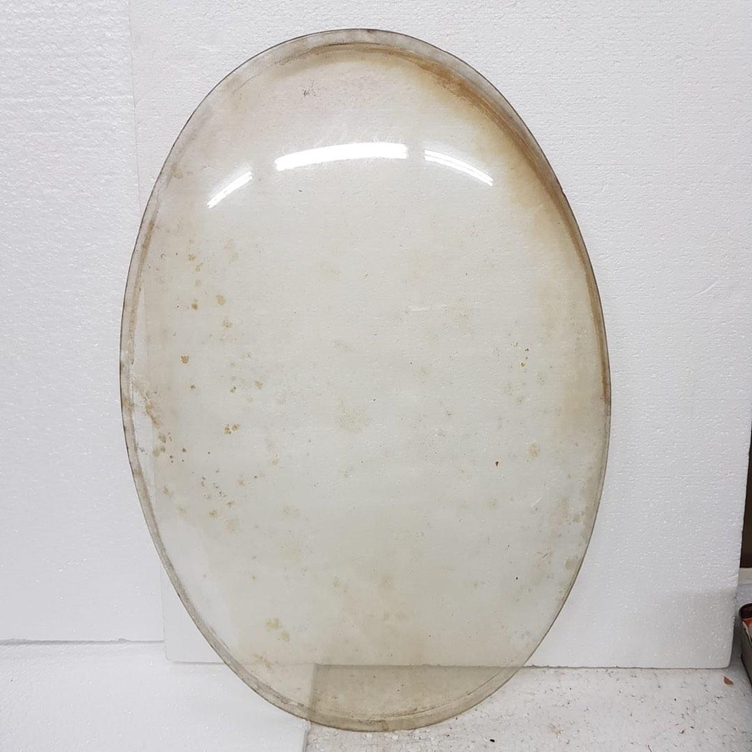 Original Oval concave glass used for peranakan antique frames, Hobbies