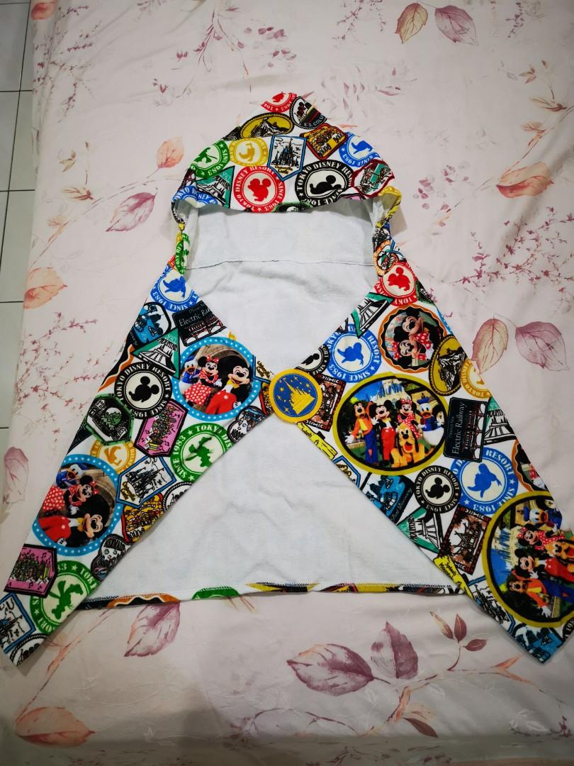 Original Tokyo Disneyland Bathrobe Towel, Babies & Kids, Bathing
