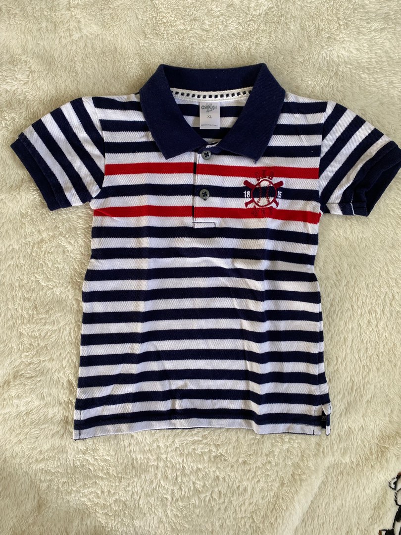 Oshkosh Polo Shirt, Babies & Kids, Babies & Kids Fashion on Carousell
