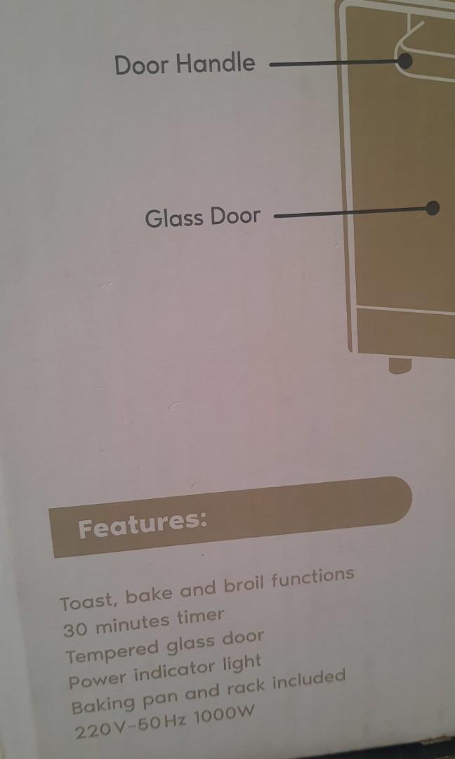 Oven Toaster 9L merk MEMOO ACE HARDWARE, Kitchen & Appliances di Carousell