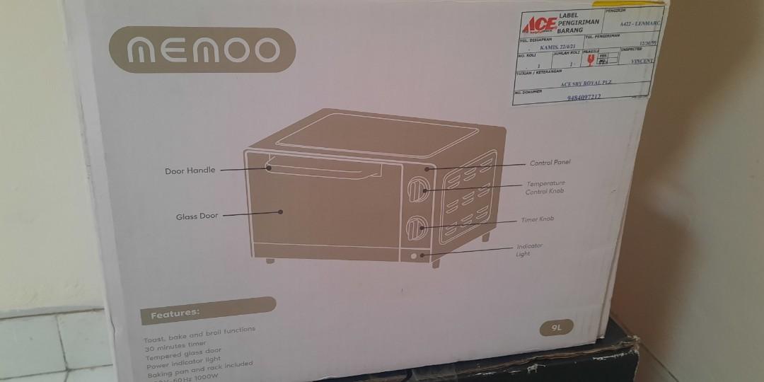 Oven Toaster 9L merk MEMOO ACE HARDWARE, Kitchen & Appliances di Carousell