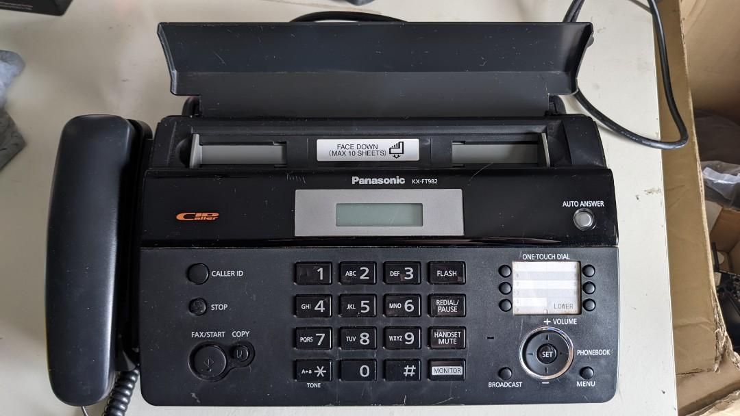 Panasonic Fax Machine, Computers & Tech, Office & Business Technology