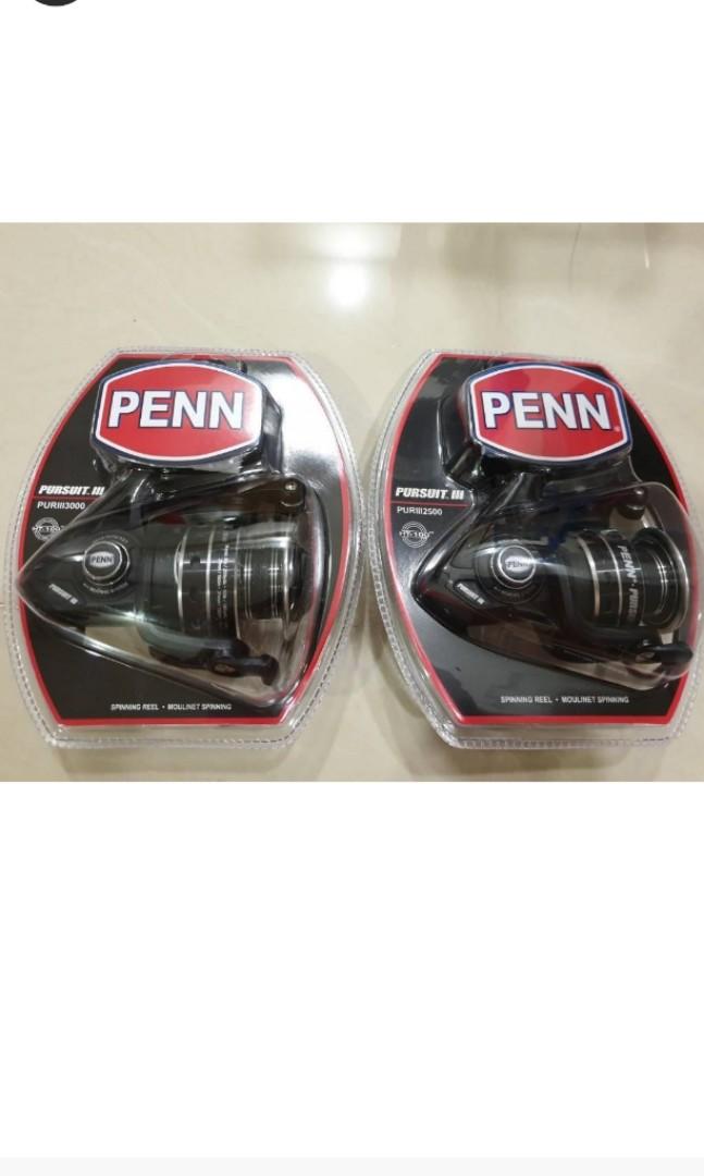 Penn Pursuit III / Penn Wrath Fishing Reel, Sports Equipment, Fishing on  Carousell