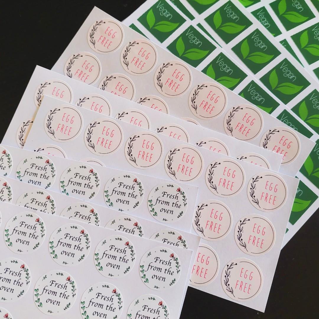 Personalised Stickers and Labels, Hobbies & Toys, Stationery & Craft