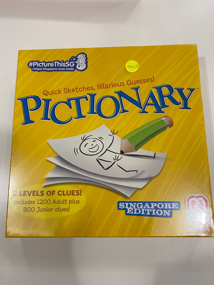 Pictionary Game, Hobbies & Toys, Toys & Games On Carousell