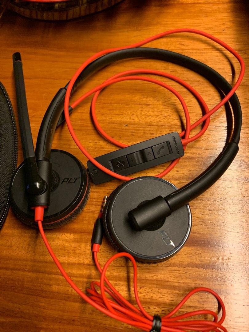 Plantronics Poly Blackwire C3200, Audio, Headphones & Headsets on Carousell