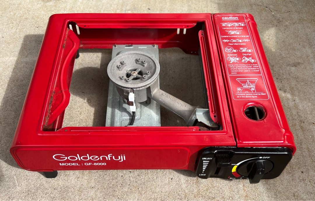 Portable Gas Cooker GF8000, TV & Home Appliances, Kitchen Appliances