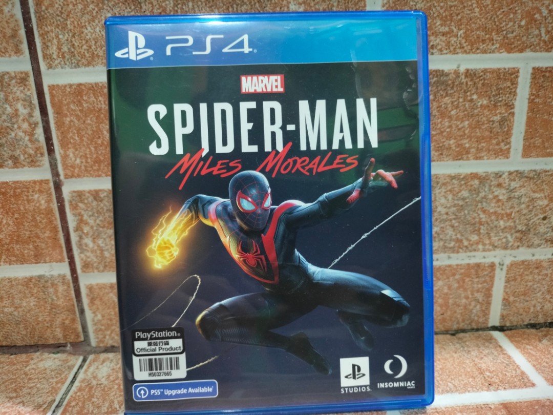 ps4 game Spiderman Miles Morales, Video Gaming, Video Games