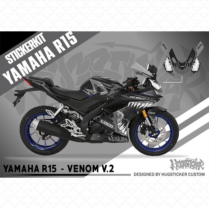 R15 VENOM V.2 YAMAHA HUGSTICKER Decals Sticker Kit High Quality