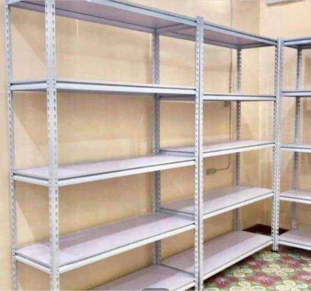 Rack shelves 5 layers all metal, Furniture & Home Living, Furniture ...