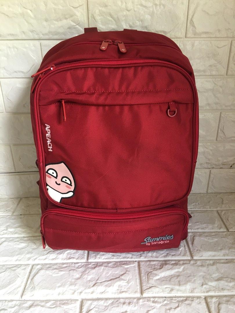 Ransel anak Samsonite X Kakao Friends preloved Fesyen Wanita Tas Dompet di Carousell