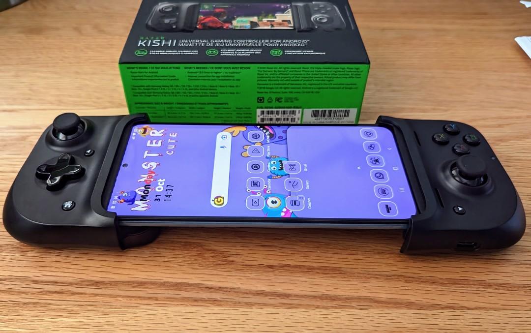 Razer Kishi Mobile Game Controller, Gamepad Designed for Android USB-C ...