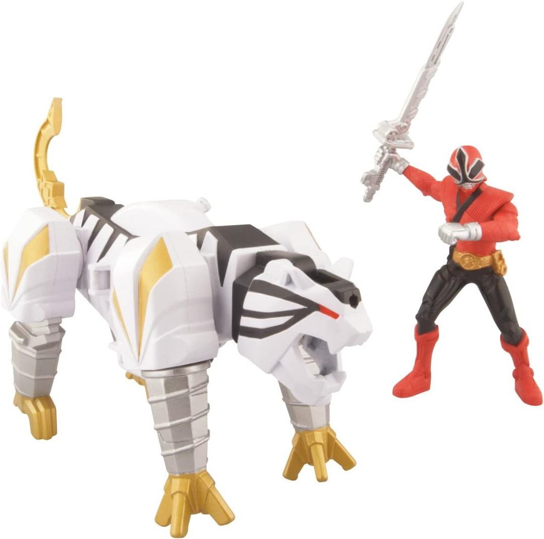 {READY STOCK} Power Ranger Samurai ‎31568 TigerZord And Mega Ranger Fire