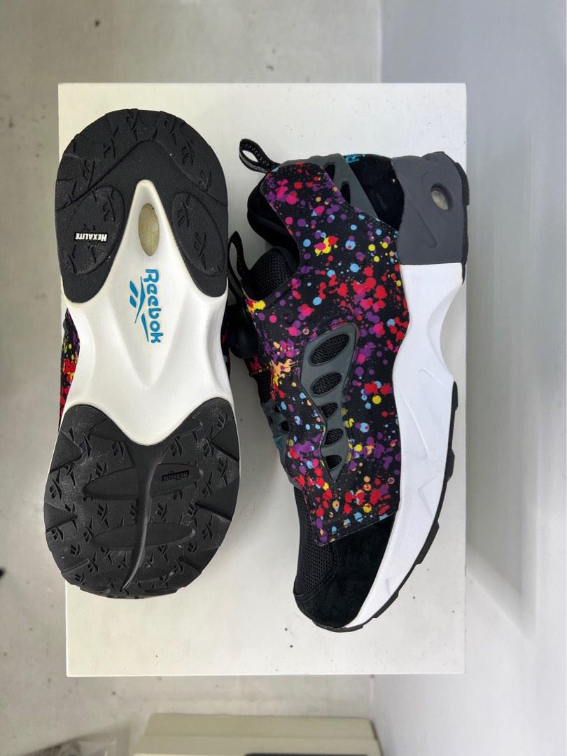 Stash x reebok online instapump fury road splatter