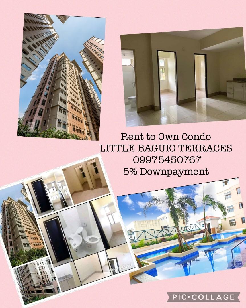 Rent to Own Condo LITTLE BAGUIO TERRACES near Ubelt Xavier School La