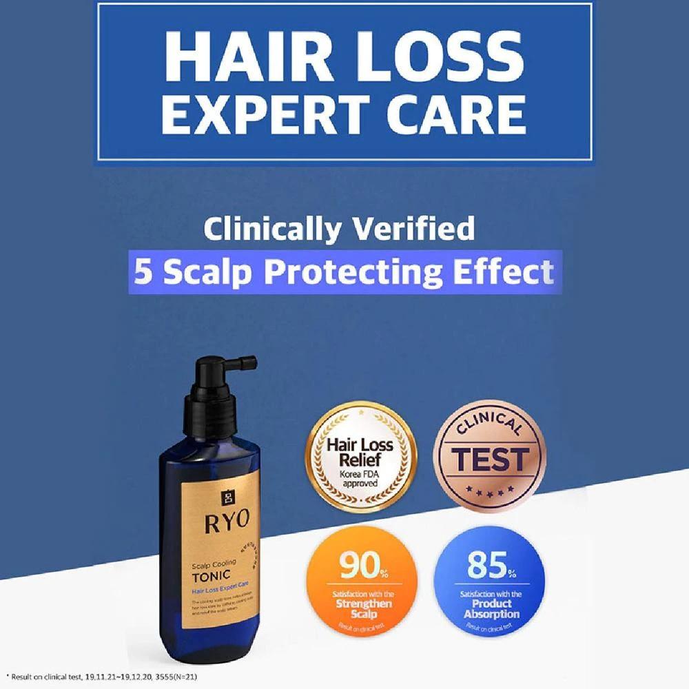 RYO Hair Loss Expert Care Scalp Cooling Tonic (Reduce Sebum + Reduce Hair Loss + Nourish Scalp) 145ml, Beauty & Personal Care, Hair on Carousell RYO Hair Loss Expert Care Scalp Cooling Tonic (Reduce Sebum + Reduce Hair Loss + Nourish Scalp) 145ml, Beauty & Personal Care, Hair on Carousell