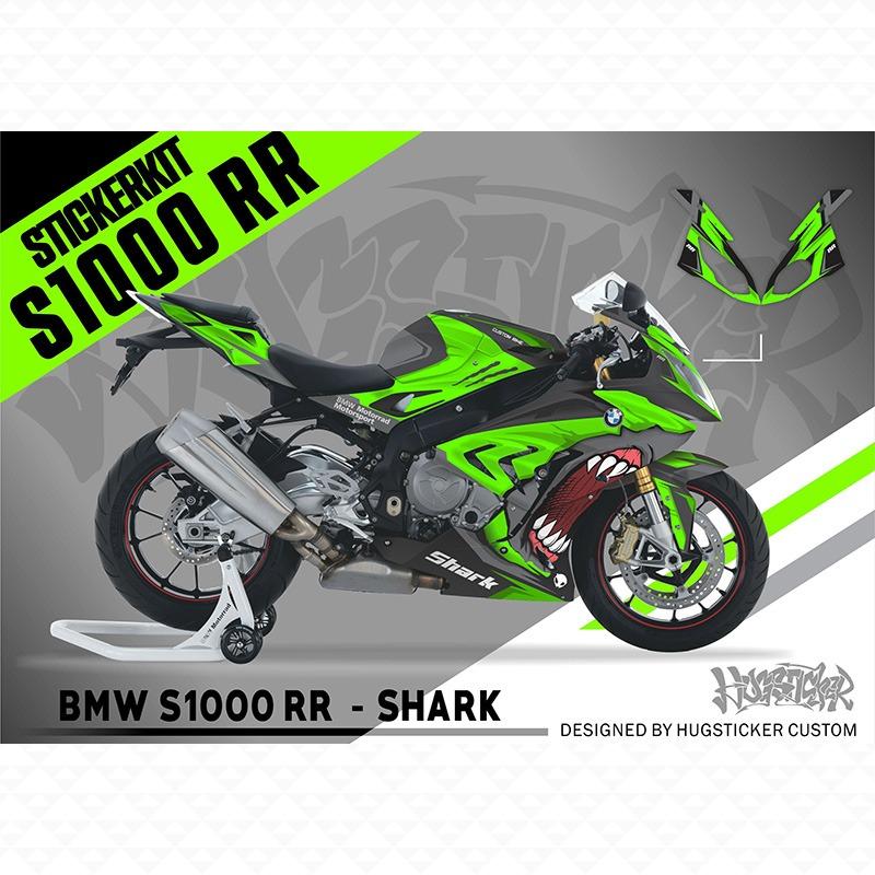 S1000RR 2015 2019 SHARK BMW HUGSTICKER Decals Sticker Kit High