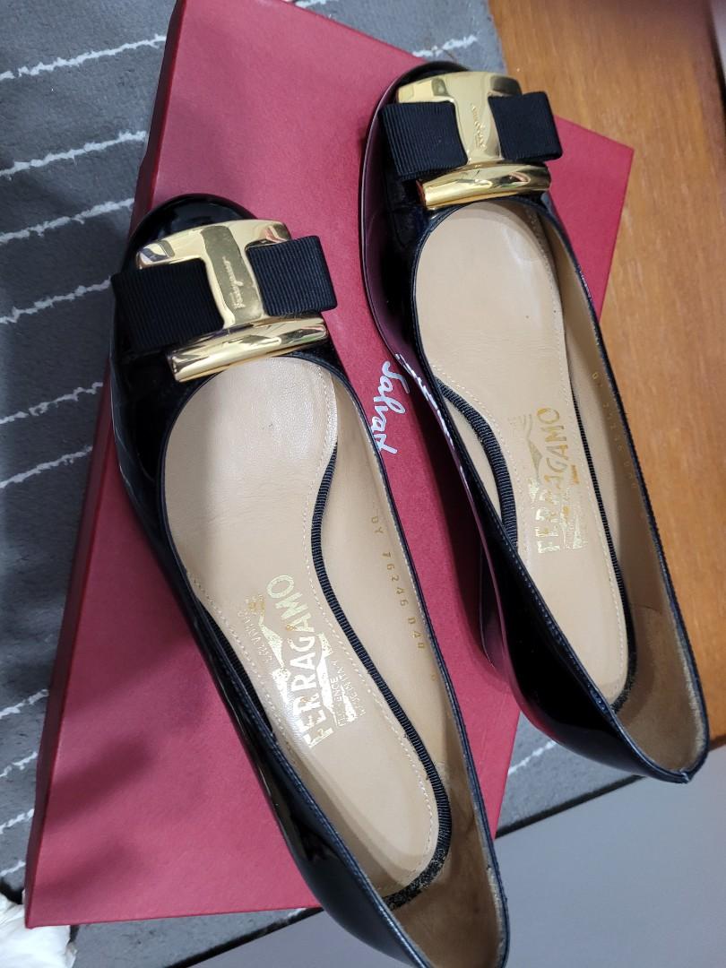 ferragamo rainbow wedge