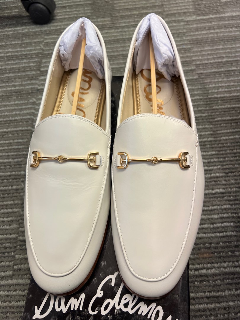 Sam edelman white loafers top