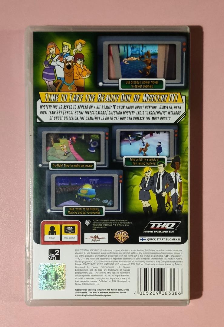 ScoobyDoo Who's Watching Who [PSP Game] [ENGLISH Language] [CIB / Complete in Box], Video