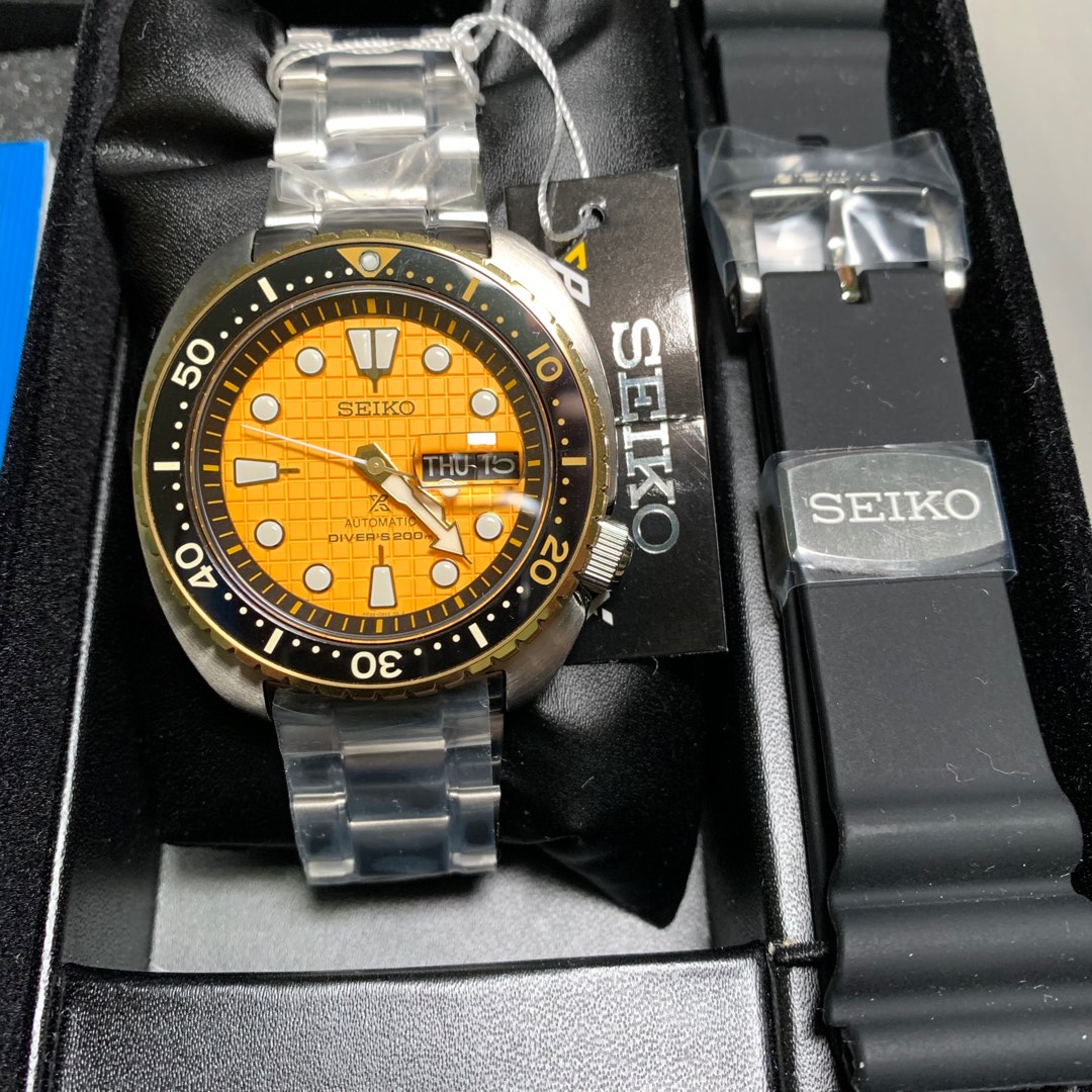 Seiko Philippine Sunrise King Turtle SRPH38K1, Men's Fashion, Watches &  Accessories, Watches on Carousell