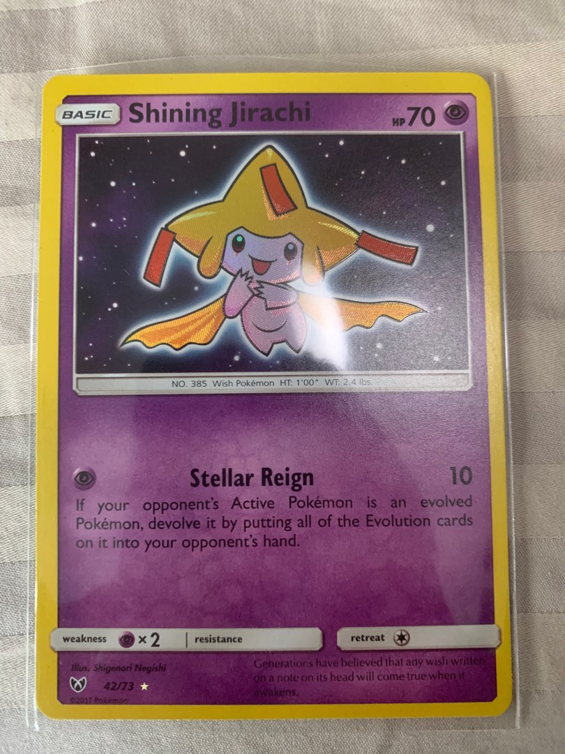 Shining Jirachi (42/73) [Sun & Moon: Shining Legends]
