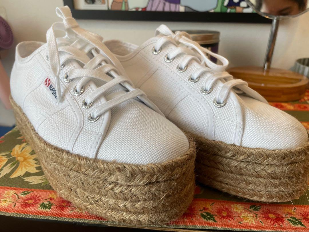 Superga cheap plateau espadrilles