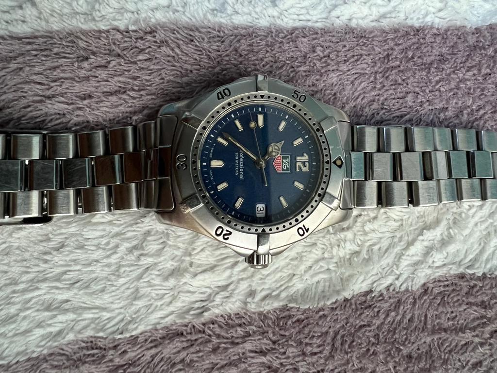 Tag heuer deals 2000 blue dial