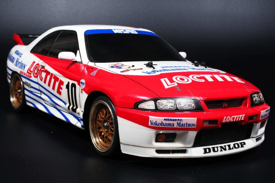 本店は スカイラインGT-R-N1ロックタイトニッサン1/10電動RC-4WD