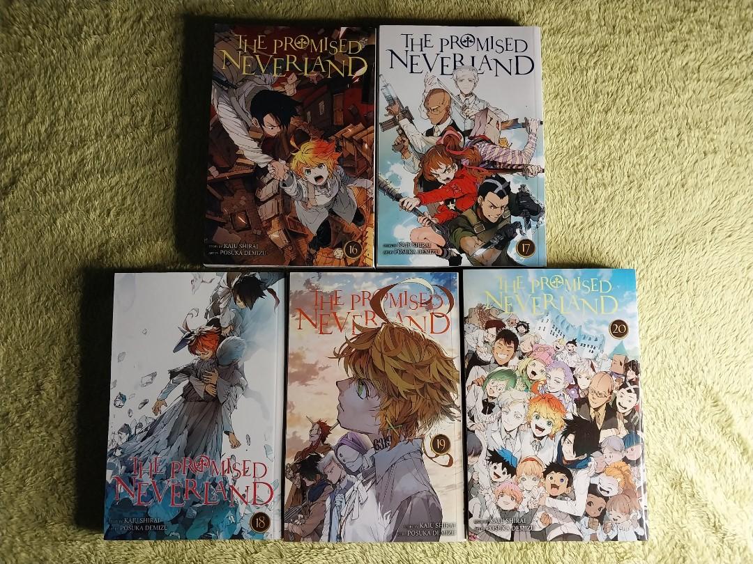 The Promised Neverland Manga 16-20 Set by Kaiu Shirai