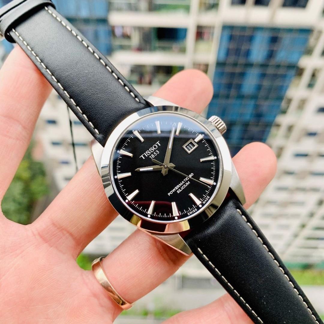 Tissot gentleman clearance leather strap
