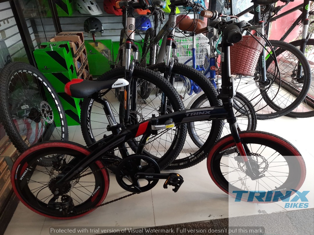trinx dolphin 3.0 folding bike