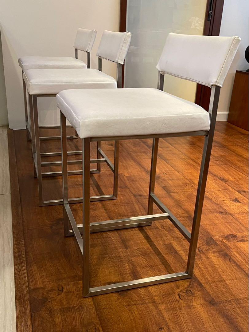 Used Bar Seats, Furniture & Home Living, Furniture, Chairs on Carousell