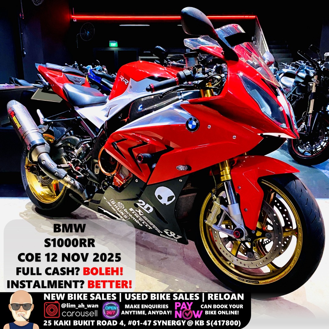 USED BMW S1000RR, Motorcycles, Motorcycles for Sale, Class 2 on Carousell