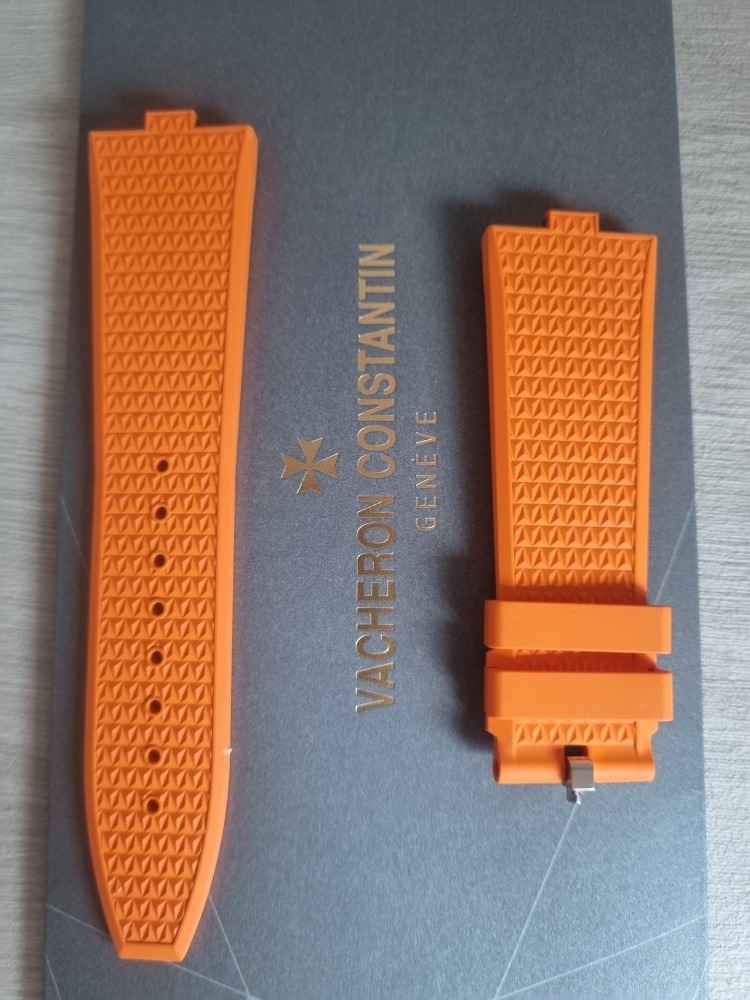 Vacheron overseas sale rubber strap