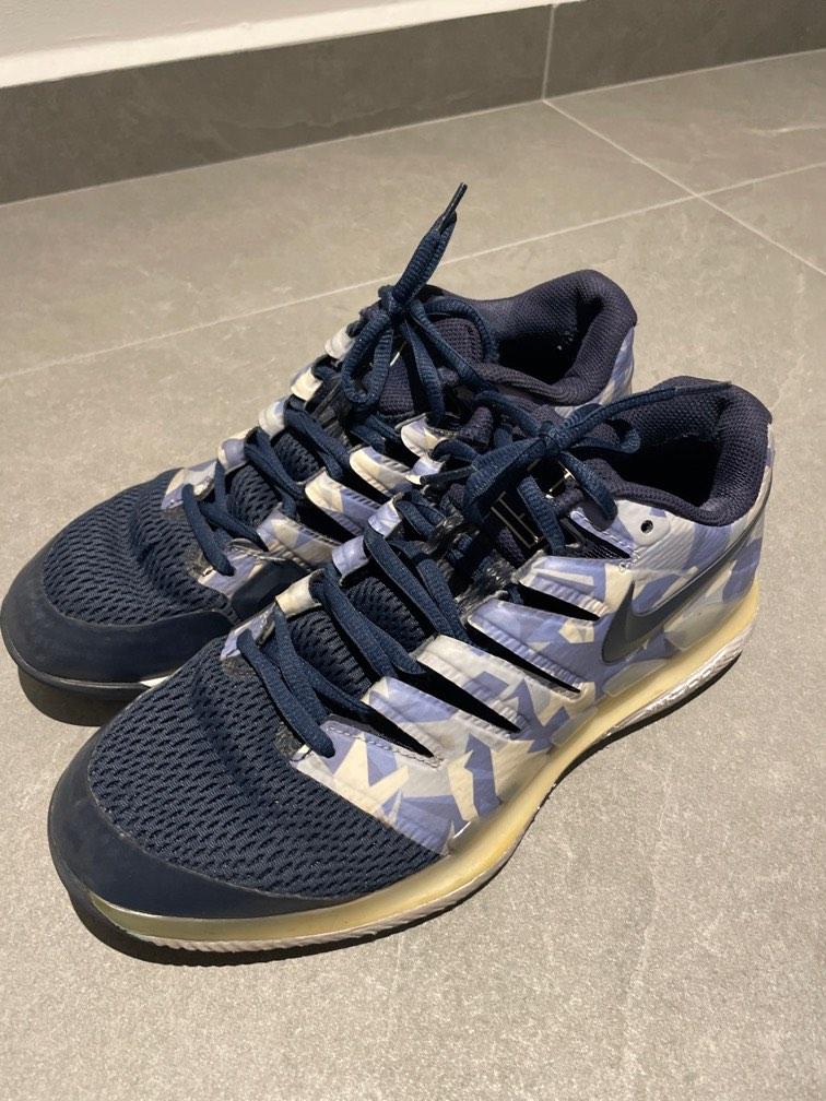 Men's air zoom vapor x deals tennis shoes royal pulse and obsidian