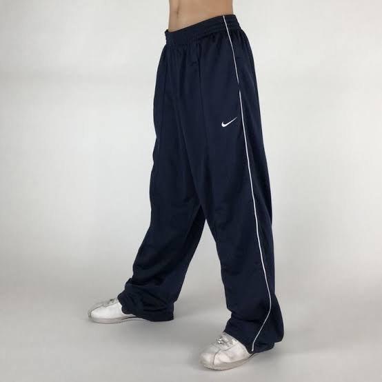 Original Vintage 90s Nike Windbreaker Track-Pants, Men's Fashion ...