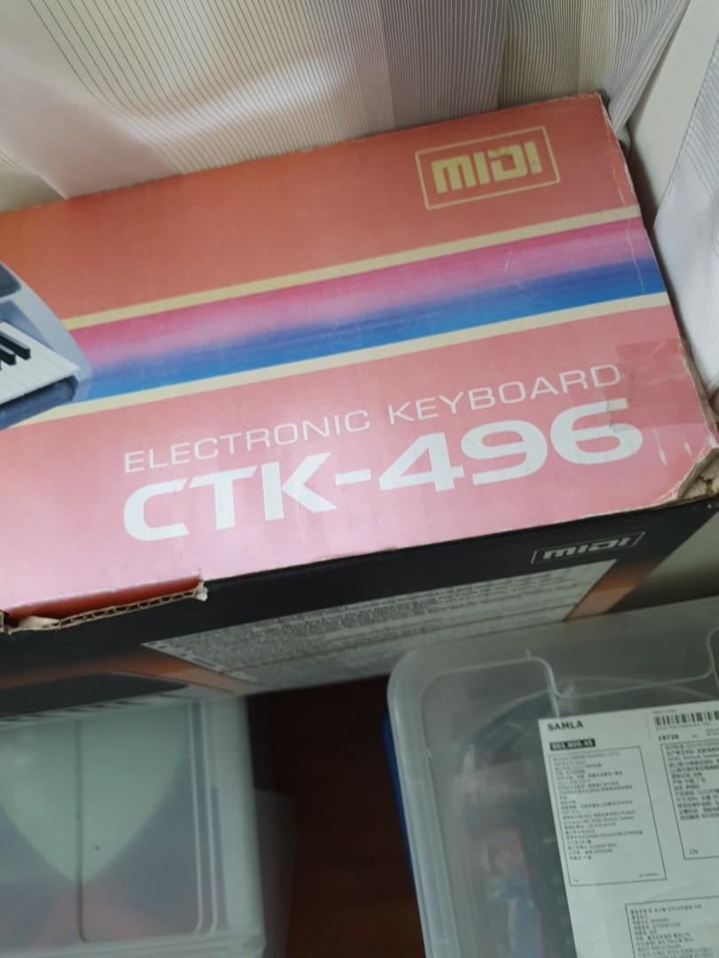 Vintage Casio electronic keyboard, Hobbies & Toys, Music & Media ...